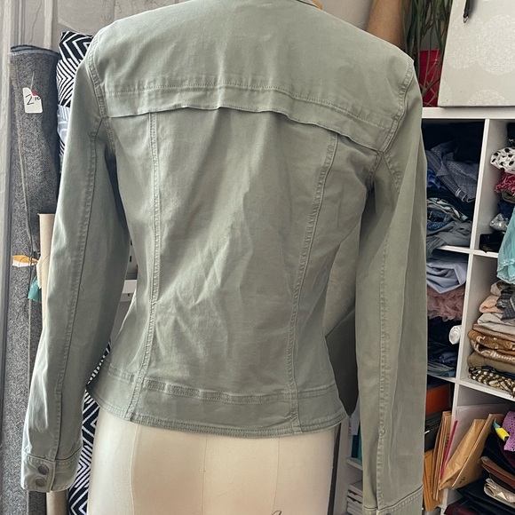 Liverpool washed out green jacket, size: S - Picture 9 of 13
